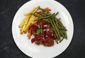 Maple BBQ Chicken Wing Bites