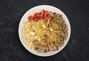 Low Carb Philly Cheesesteak Bowl