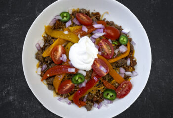 Grass-Fed Beef Taco Bowl