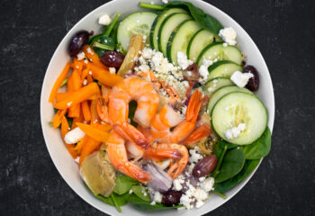 Grilled Shrimp Mediterranean Fit Bowl