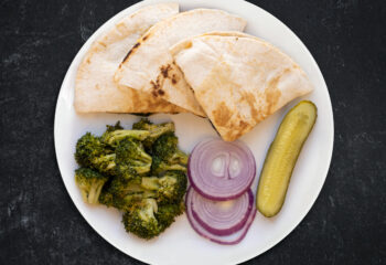 Grass-fed Smashburger Quesadilla on Low Carb