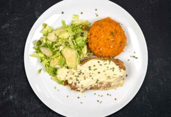 Pretzel Chicken with Hot Honey Mustard Aioli