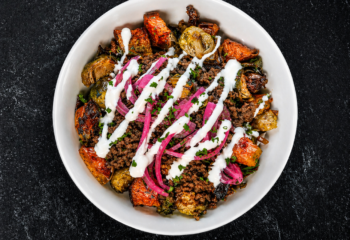 Hot Honey Grass-fed Beef Bowl