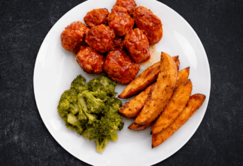 Maple Bourbon Buffalo Chicken Wing Bites