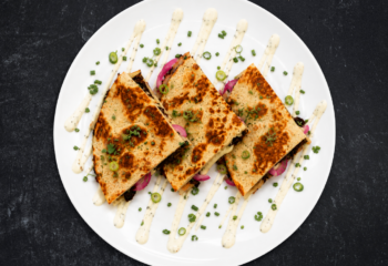 🟧NEW: Peppercorn Ranch Grass-fed Steak Quesadilla on Low Carb Tortilla