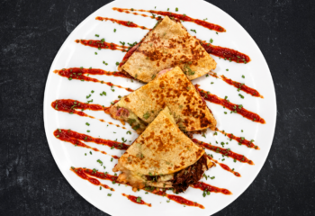 🟧NEW: BBQ Brisket & Pepper Jack Quesadilla